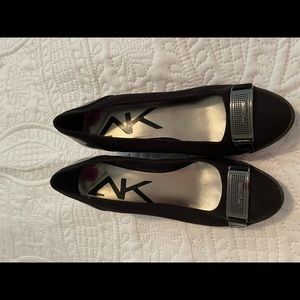 Anne Klein Sport Black Wedges